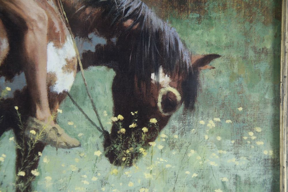 Howard Terpning Signed Limited Edition Print "Color of Sun"