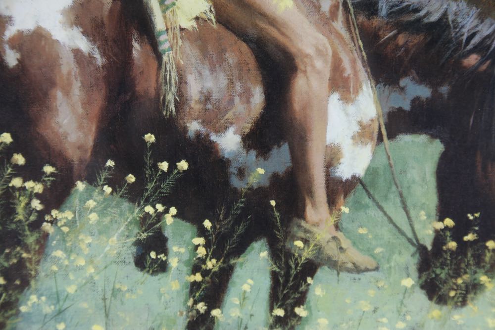 Howard Terpning Signed Limited Edition Print "Color of Sun"