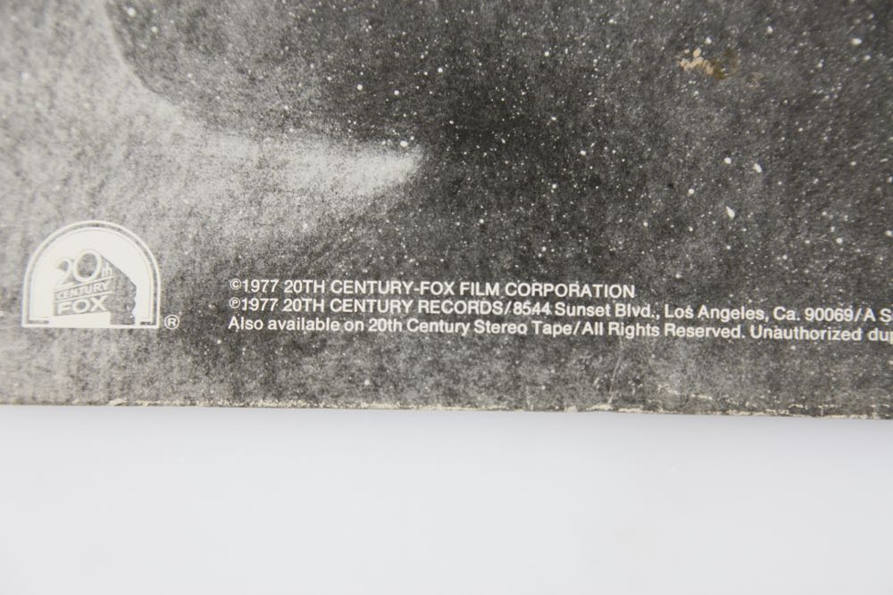 "Star Wars" Original 1977 Double LP Soundtrack