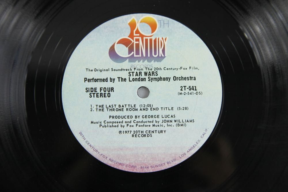 "Star Wars" Original 1977 Double LP Soundtrack