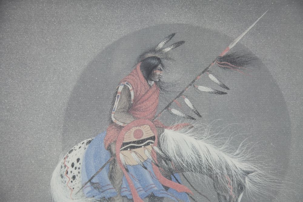 Johnny Tiger, Jr. Signed Limited Edition Print "Eclipse"