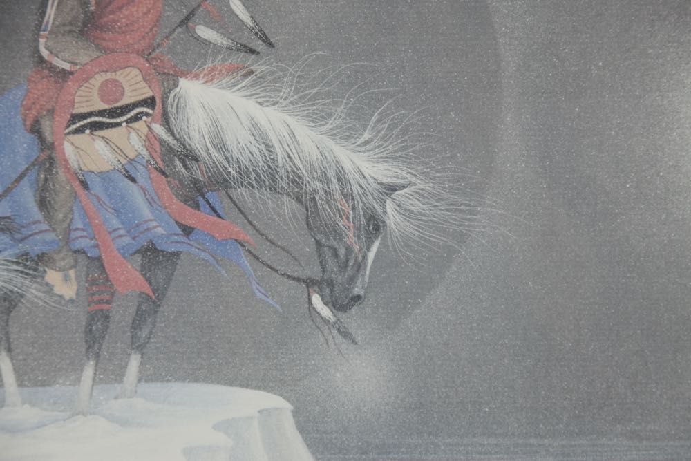 Johnny Tiger, Jr. Signed Limited Edition Print "Eclipse"