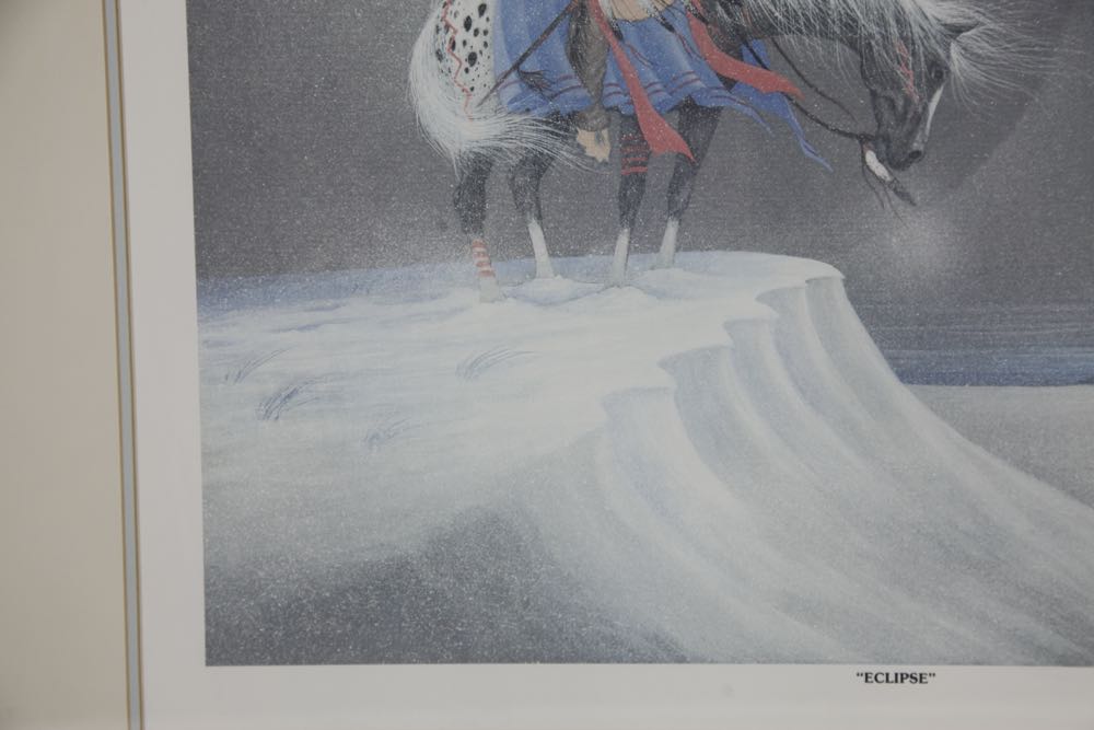 Johnny Tiger, Jr. Signed Limited Edition Print "Eclipse"