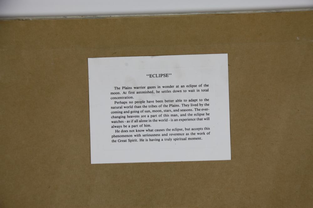 Johnny Tiger, Jr. Signed Limited Edition Print "Eclipse"