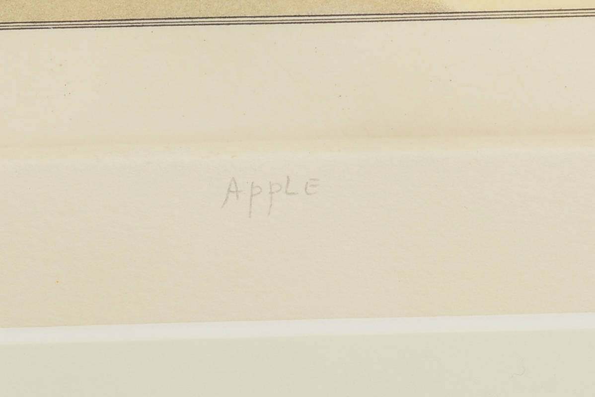 Pair of Original Signed Etchings