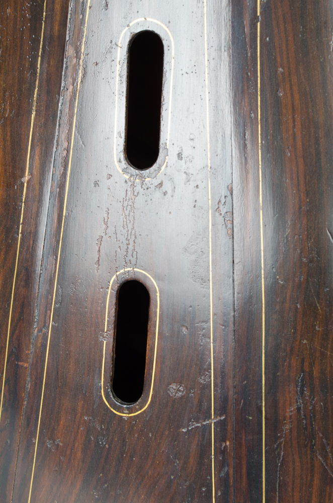 Antique Dital Harp and Case