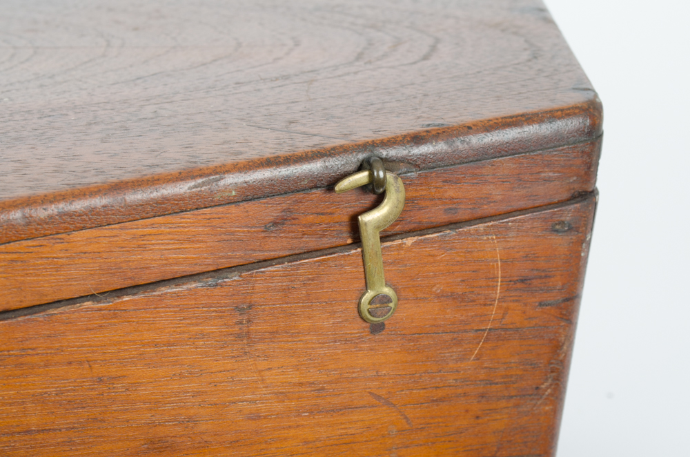 Antique Dital Harp and Case