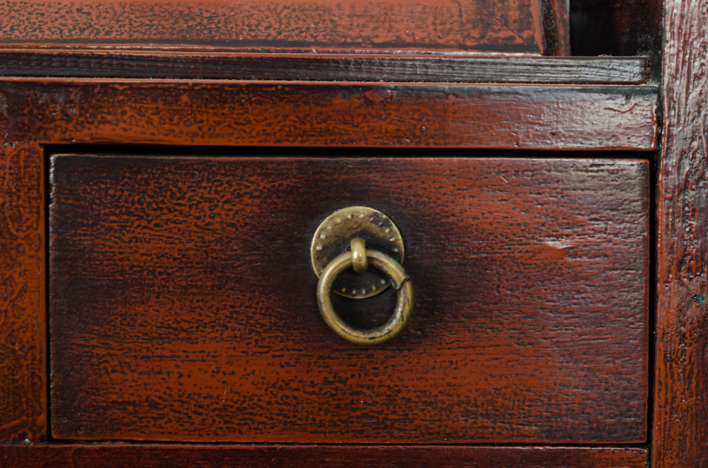 Vintage Wooden Jewelry Chest