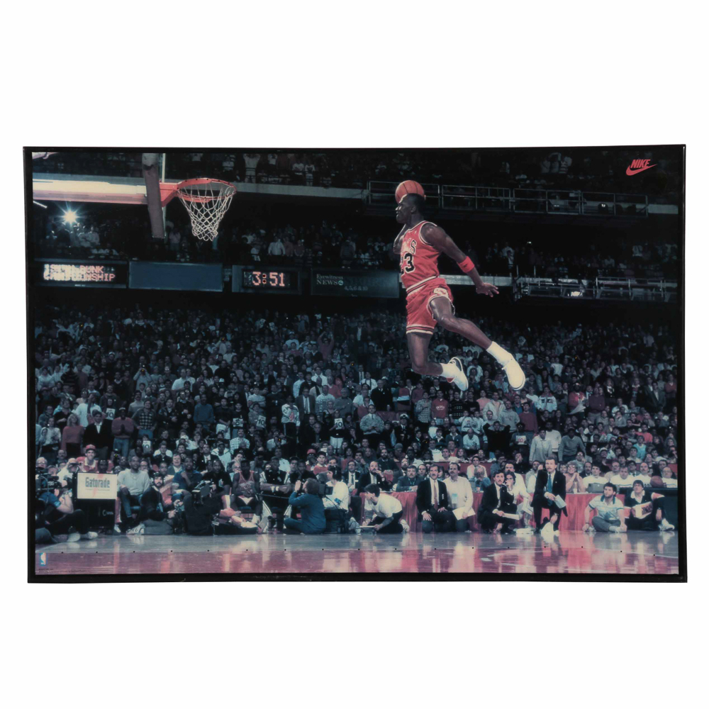 Michael Jordan Dunk Print