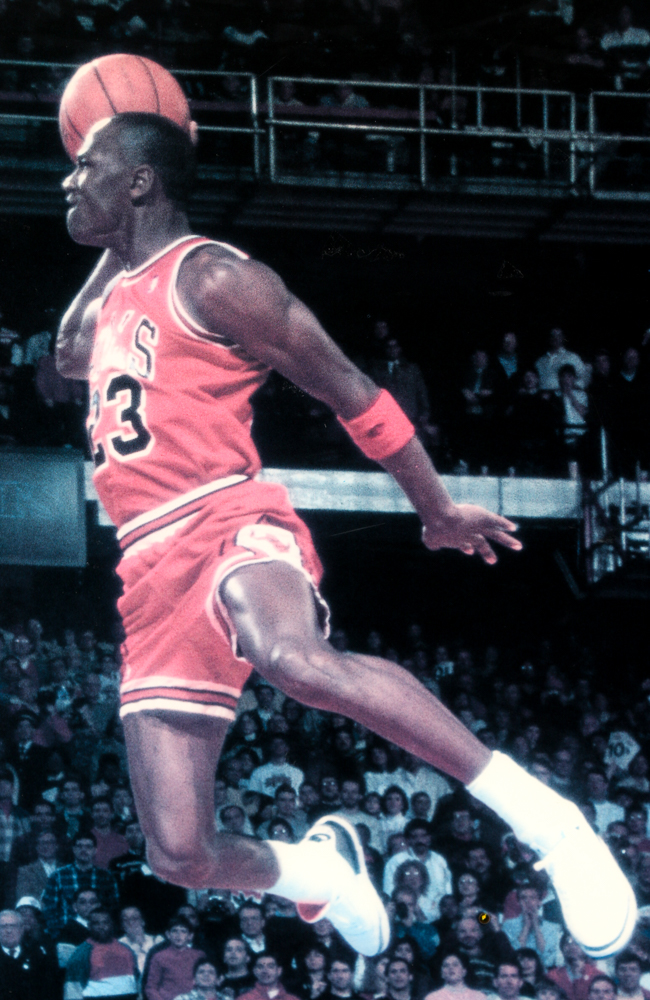 Michael Jordan Dunk Print