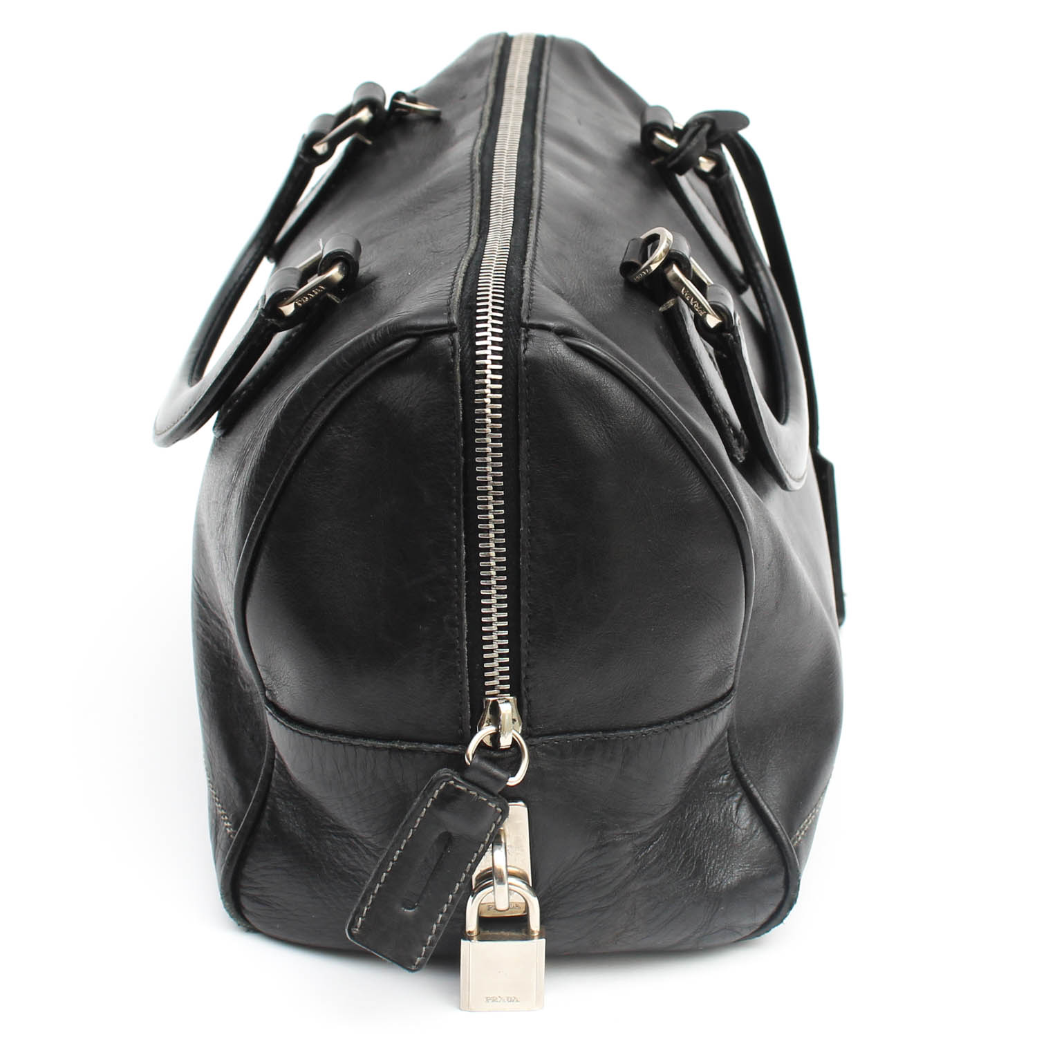 Prada Black Leather Handbag