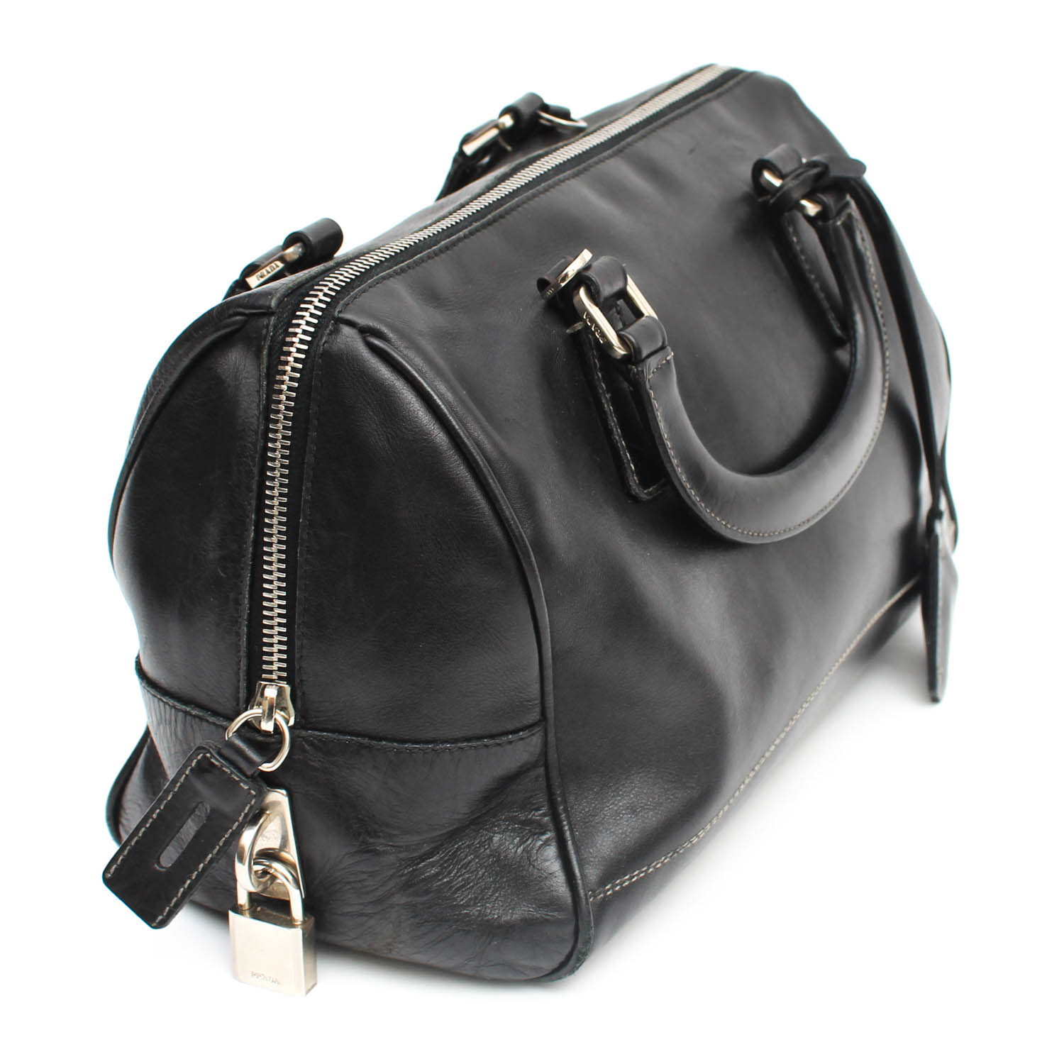 Prada Black Leather Handbag