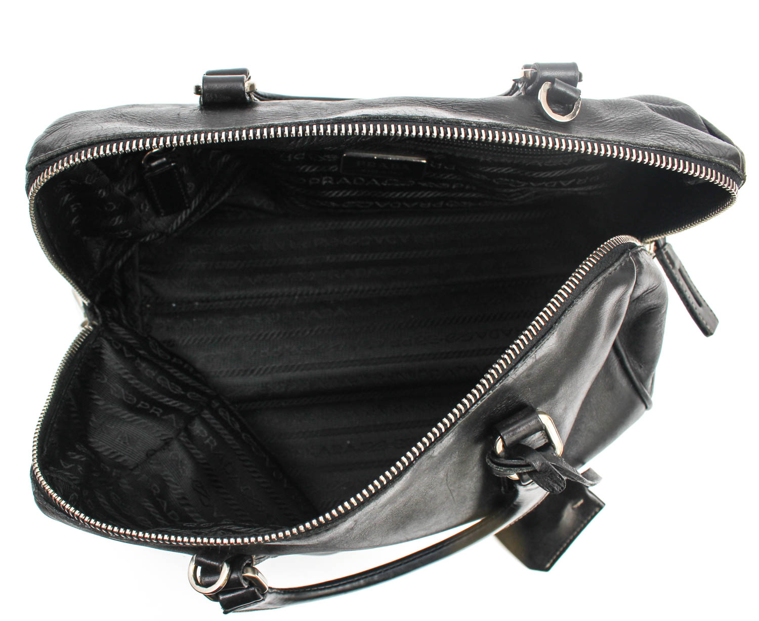 Prada Black Leather Handbag