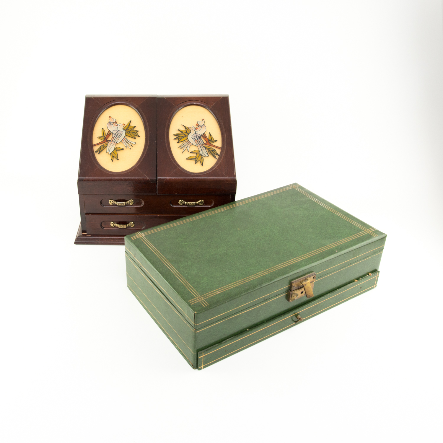 Pair of Vintage Jewelry Boxes