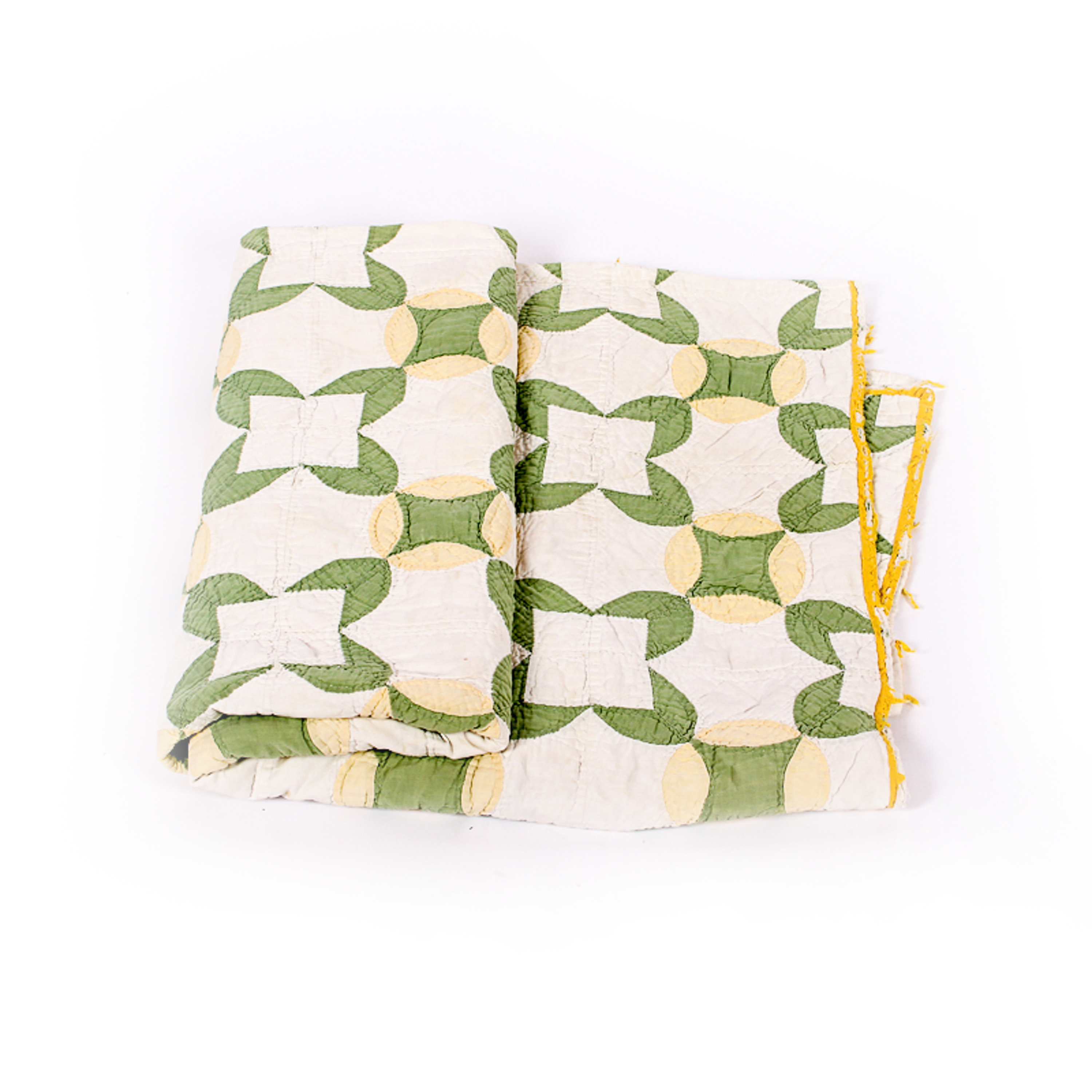 Yellow and Green Quilt