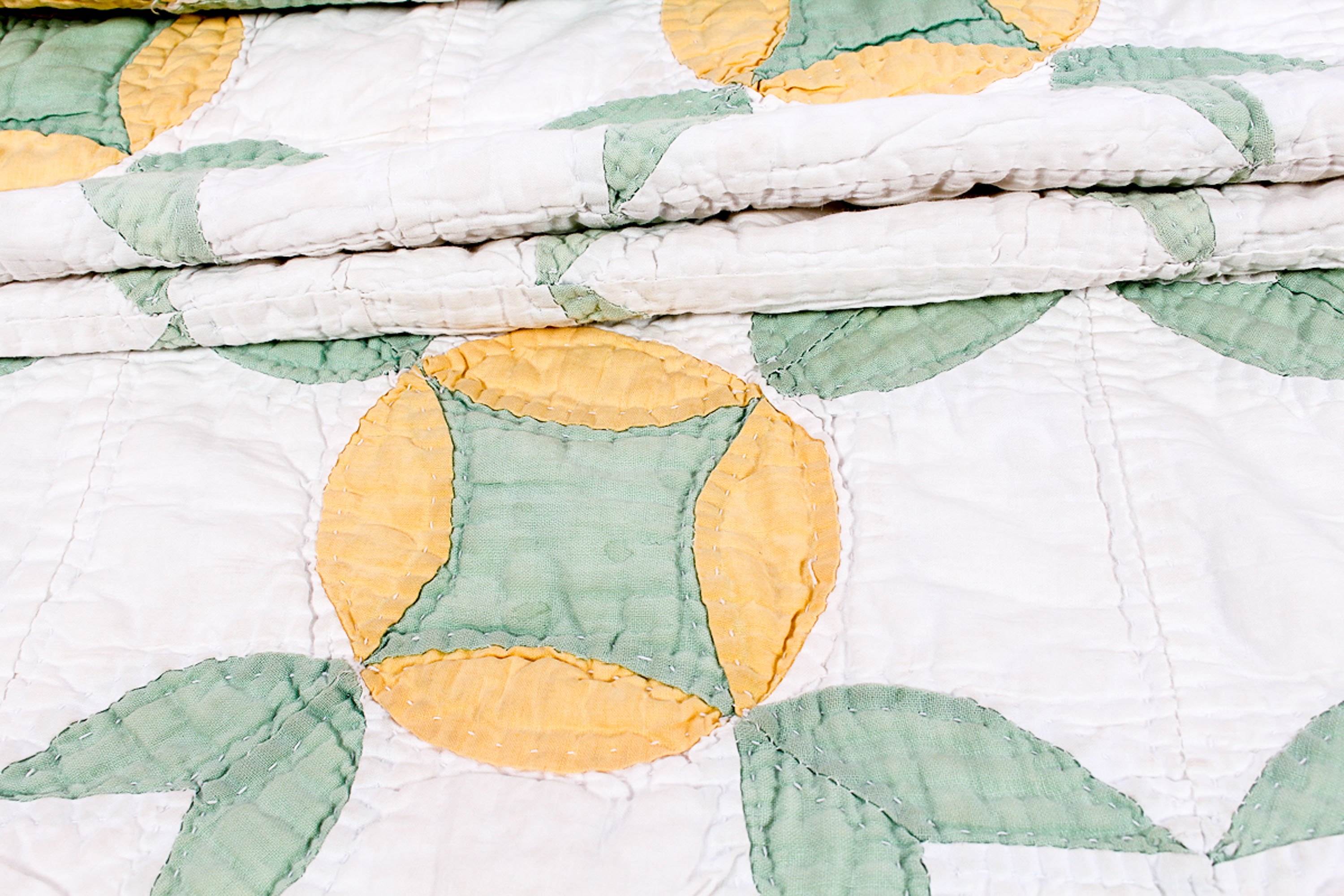 Yellow and Green Quilt
