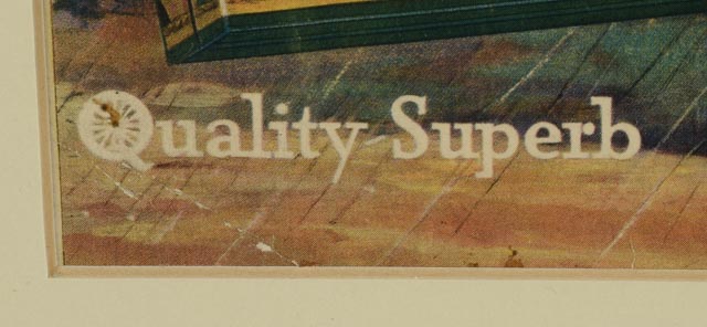 Pair of Framed Vintage Helmar Turkish Cigarette Ads