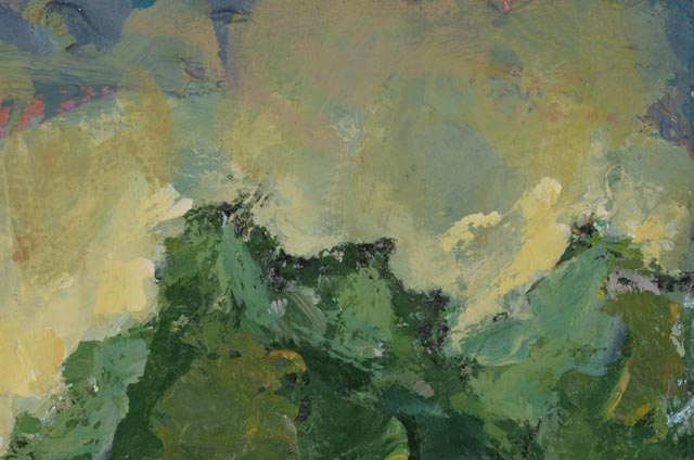 Roland Huston Oil on Canvas Landscape