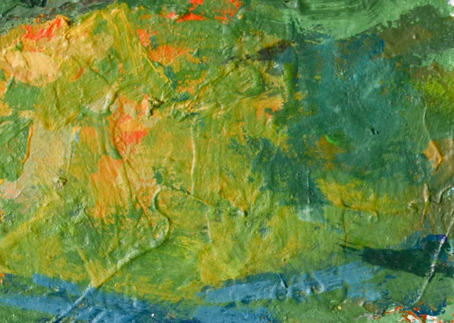 Roland Huston Oil on Canvas Landscape