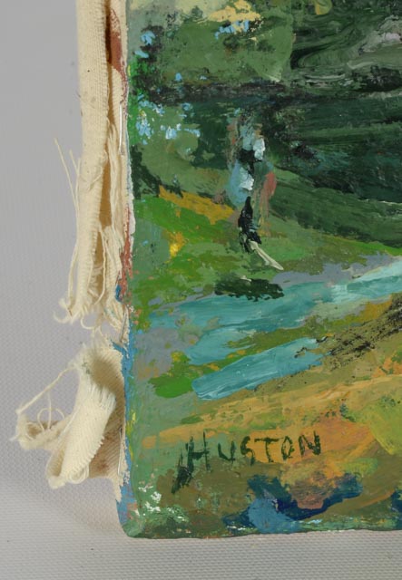 Roland Huston Oil on Canvas Landscape