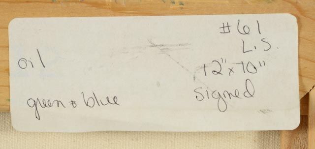 Roland Huston Oil on Canvas Landscape