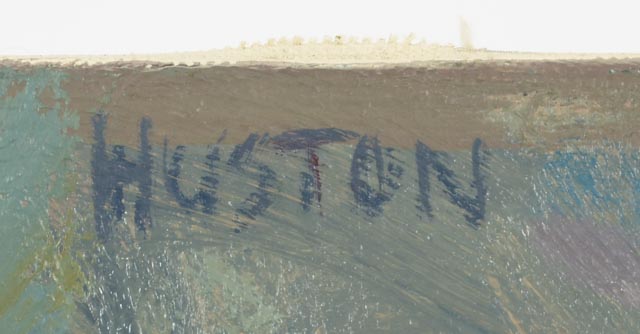 Roland Huston Original 1984 Acrylic on Canvas