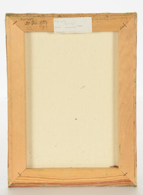 Roland Huston Original 1984 Acrylic on Canvas