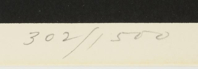 Charley Harper Signed Limited Edition Serigraph "Watermelon Moon"