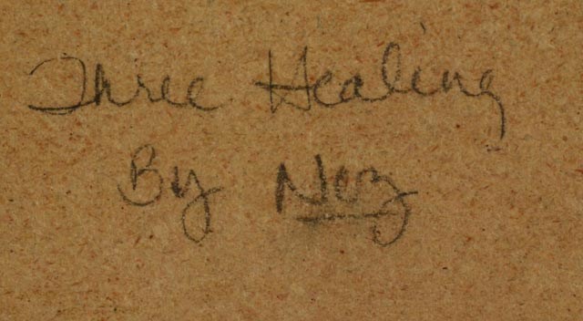 Glen Nez Sandpainting "Three Healing"