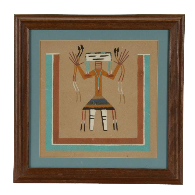 Navajo Figural Sand Painting