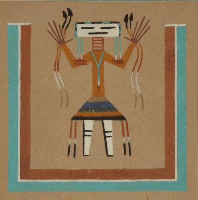 Navajo Figural Sand Painting