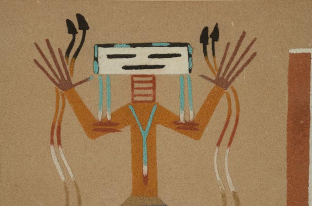 Navajo Figural Sand Painting