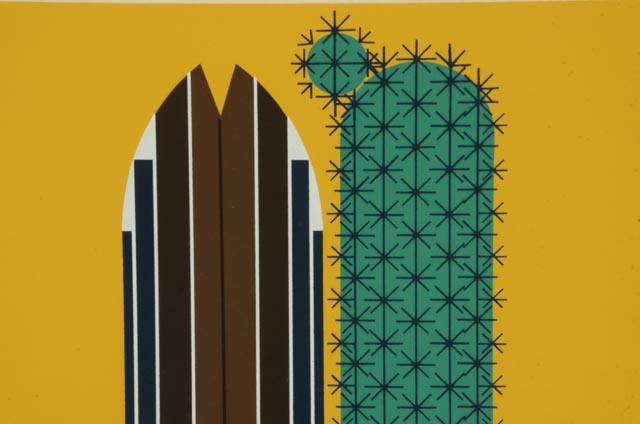 Charley Harper Signed Limited Edition Serigraph "Tall Tail"