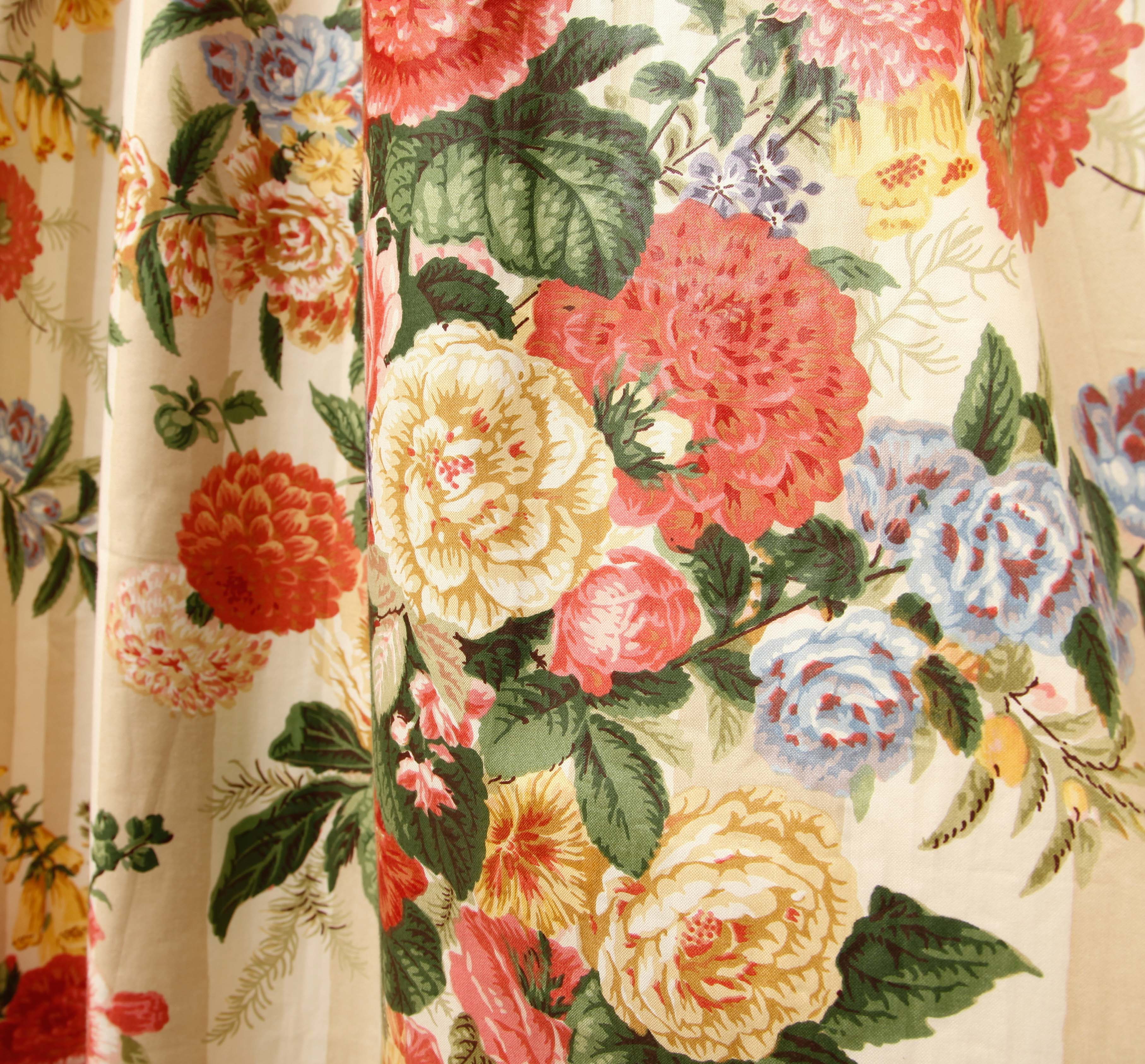 Floral Curtains