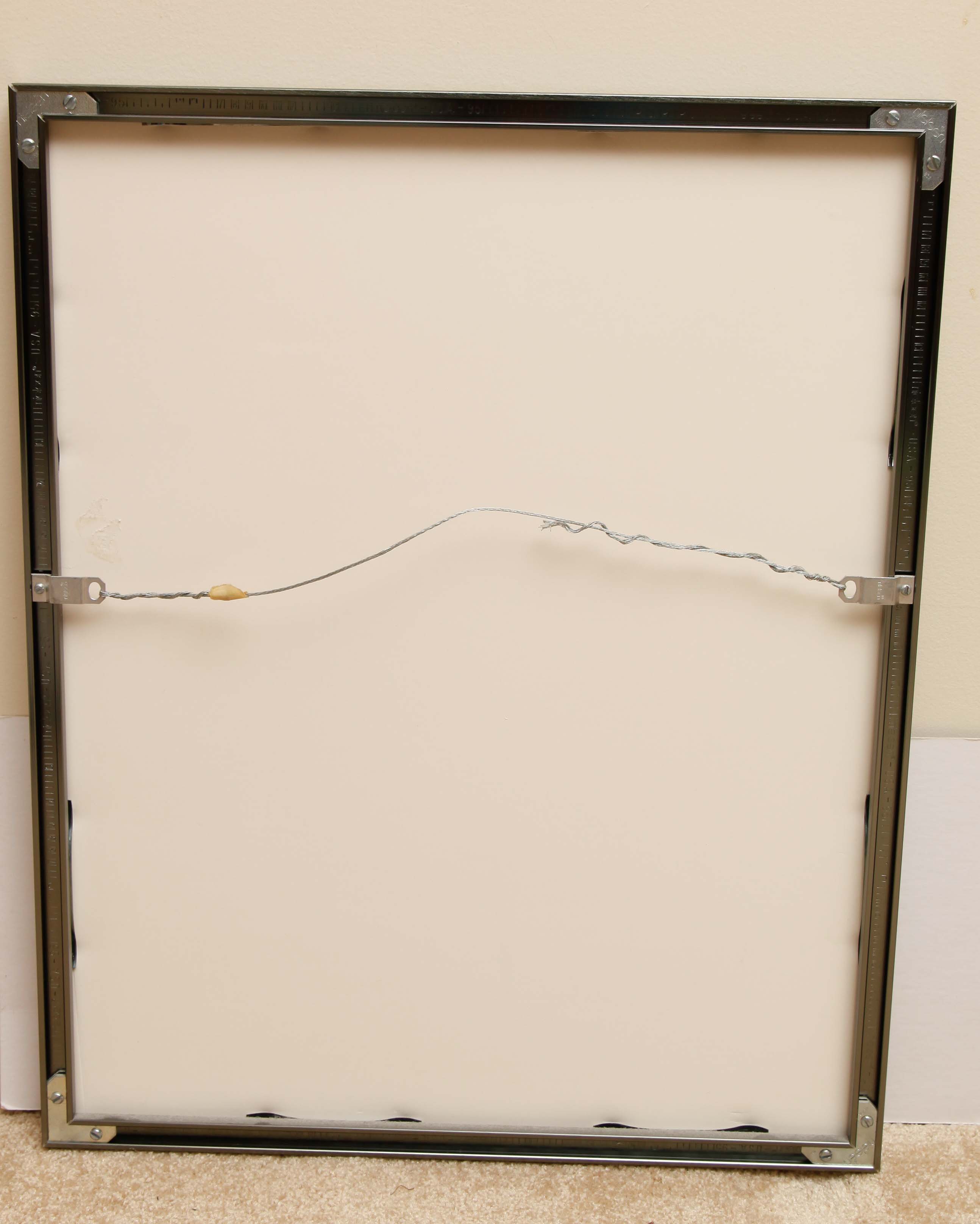 Framed Original Drawings of a Woman by A.W. White