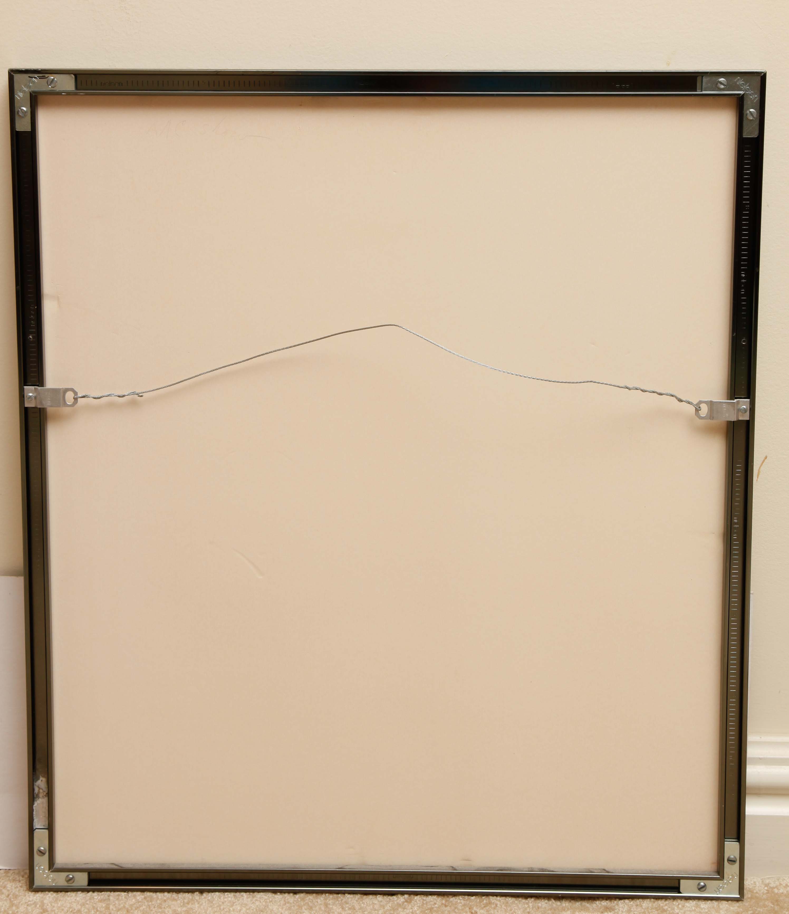 Framed Original Drawings of a Woman by A.W. White