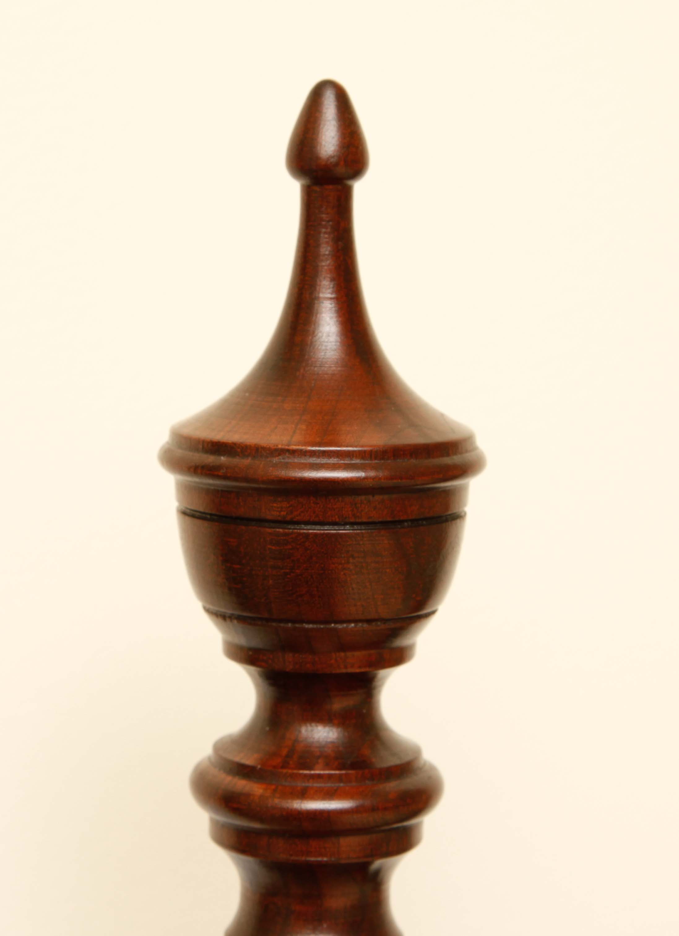 Twin Mahogany Headboard and Metal Frame