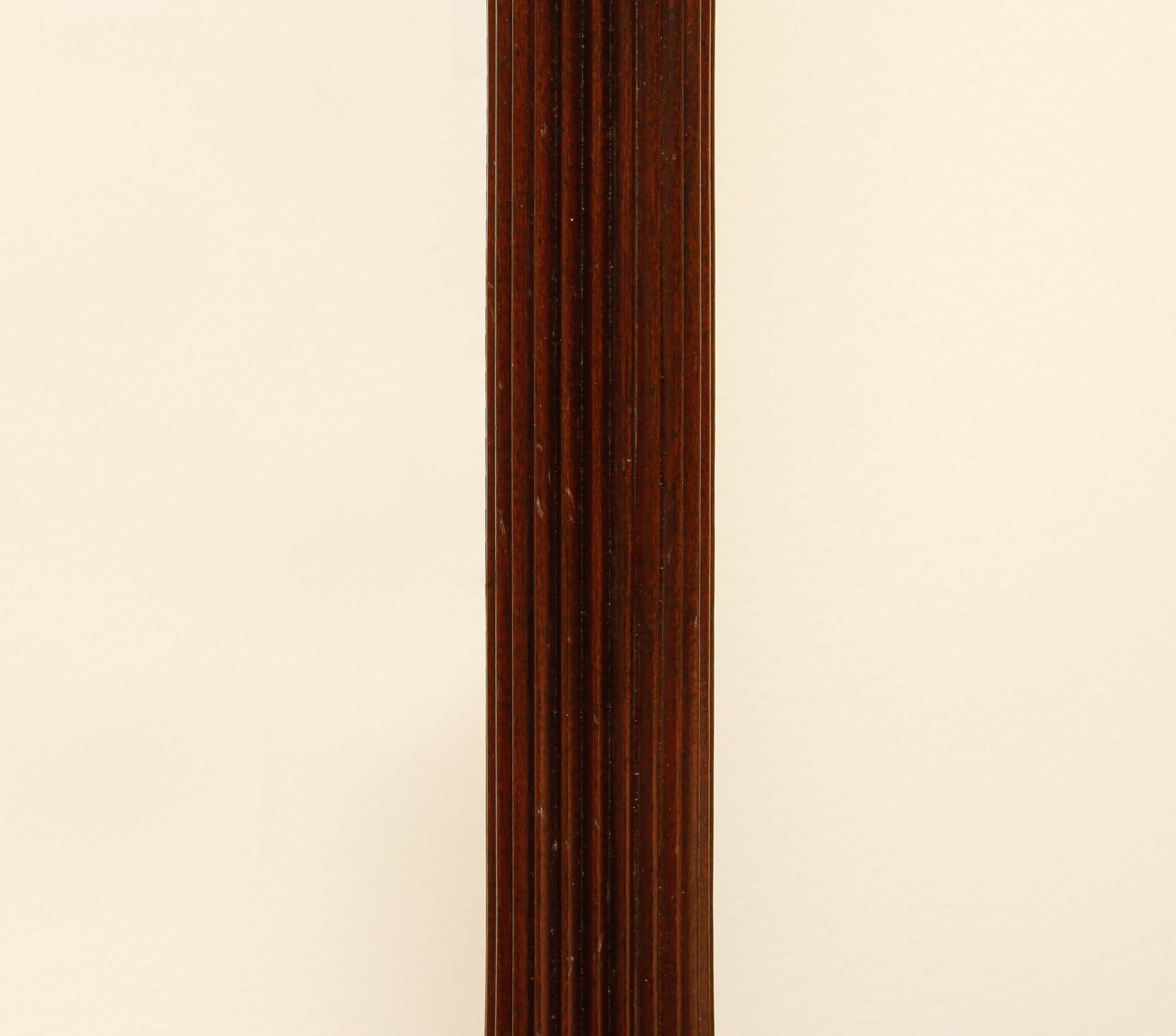 Twin Mahogany Headboard and Metal Frame