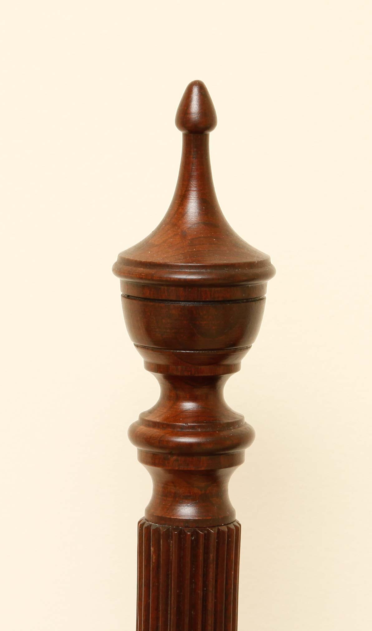 Twin Mahogany Headboard and Metal Frame