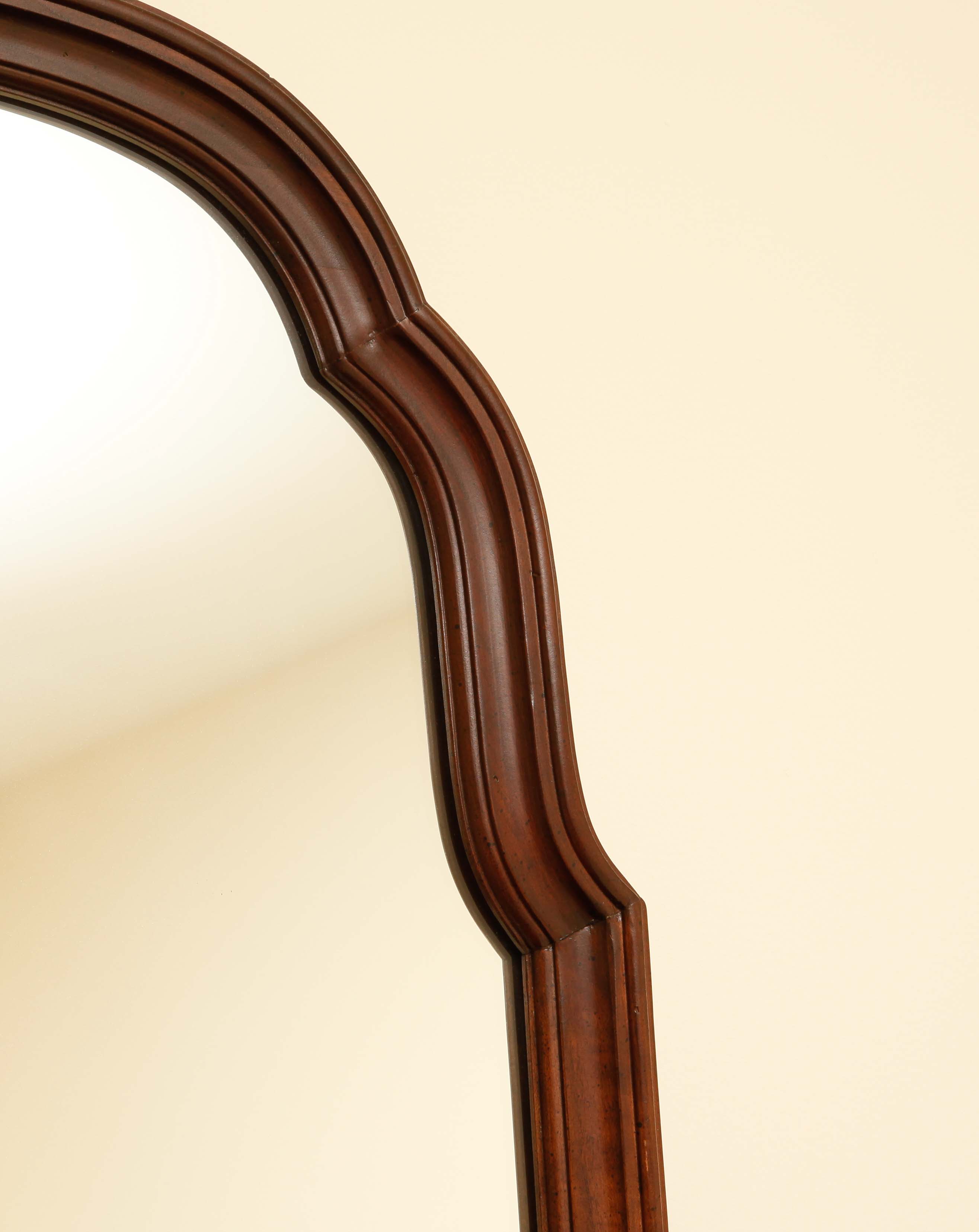 Ethan Allen Dark Wood Horizontal Dresser