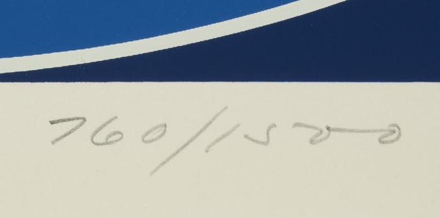 Charley Harper Signed Limited Edition Serigraph "Romance on the Richter Scale"