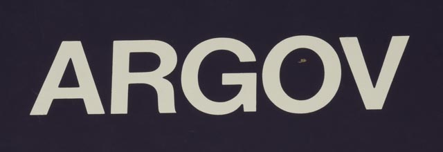 Michael Argov Original Vintage Serigraph Exhibition Poster