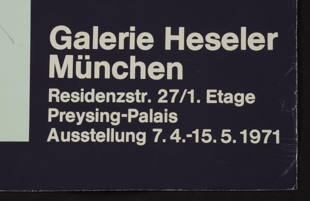 Michael Argov Original Vintage Serigraph Exhibition Poster