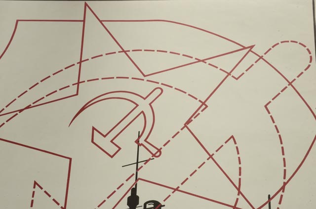 Original Soviet Propaganda Poster "V.I. Lenin and Soviet Armed Forces ..."