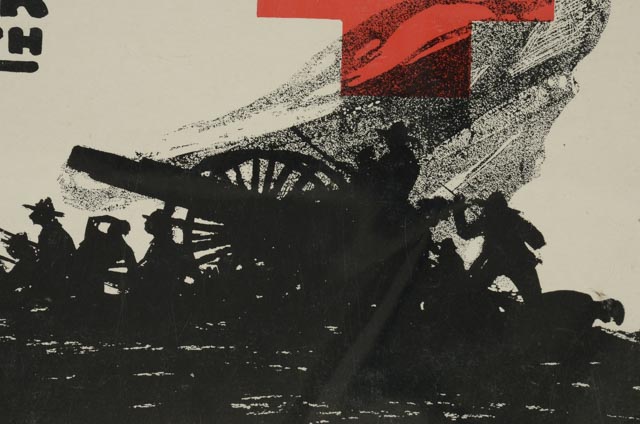 World War I Red Cross Propaganda Trolley Card