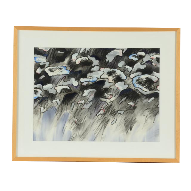 Roger Williams Mixed Media "Silverlining"