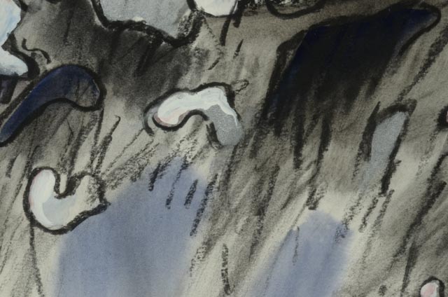 Roger Williams Mixed Media "Silverlining"