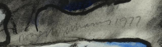 Roger Williams Mixed Media "Silverlining"