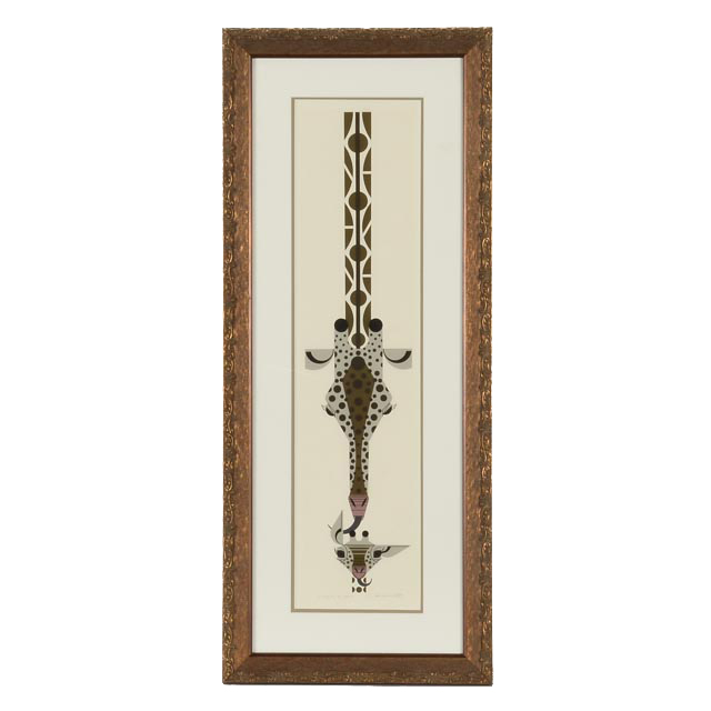 Charley Harper Signed Limited Edition Serigraph "Love from Above"