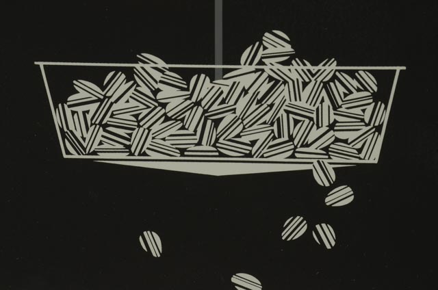 Charley Harper Signed Limited Edition Serigraph "Raccsnack"